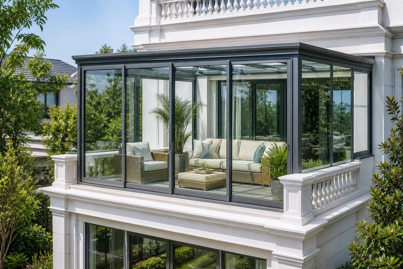 Villa Balcony Enclosure