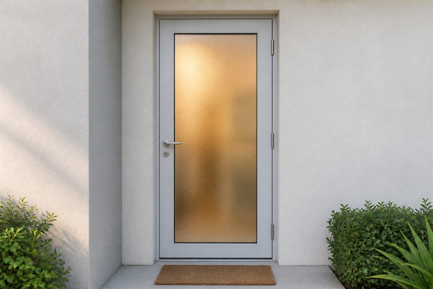 Hinged door detail