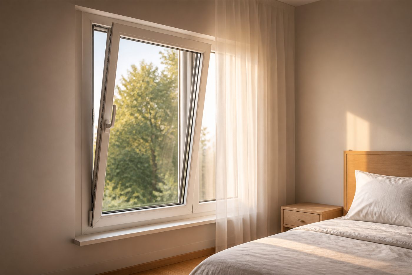 Clean a Casement Window Safely